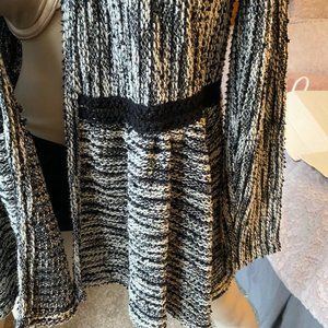 Black and White Cardigan - Size SMALL